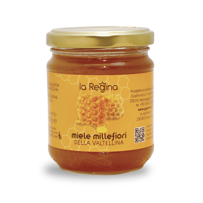 Miele Millefiori di Valtellina Il Saraceno 400 gr